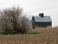 USA - Girard IL - Rustic Barn (10 Apr 2009)